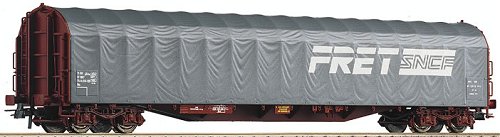 Slide Tarpaulin car &quot;FRET-SNCF&quot;<br /><a href='images/pictures/Roco/47661.jpg' target='_blank'>Full size image</a>